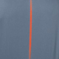 Asics Icon Short Sleeve Top Steel Blue Nova Orange